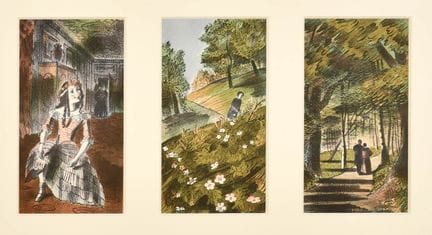 Barnett Freedman (1901–1958), Brite. Ein Satz von 