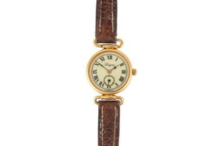 Longines: Damenarmbanduhr aus Edelstahl und vergol