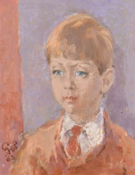 Willem Jilt Pol (1905-1988), néerlandais. Tête d'u