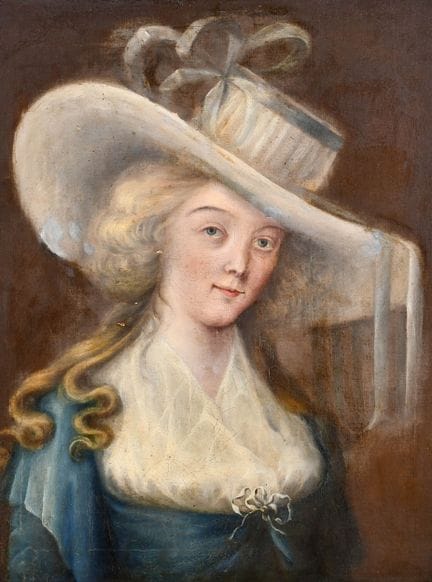 Stil von John Hoppner (1758–1810), britisch. Brust