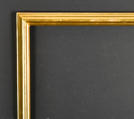 École anglaise du XXe siècle. Cadre en composition