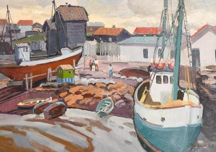Viktor Fedorovich Vassine (1919-1997) Russisch. "L