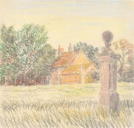 Duncan Grant (1885–1978), britisch. „Hilton“, Past