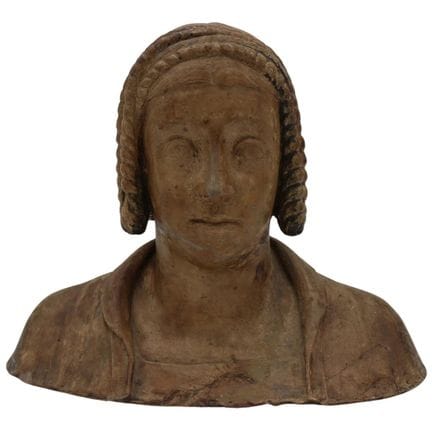 19th-century sculptor, "Female Figure," terracotta