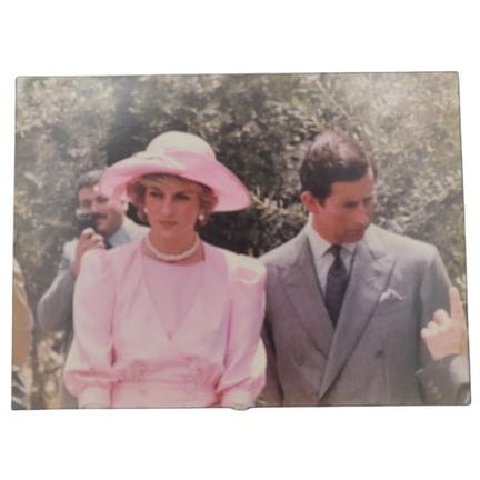 Prince Charles and Lady Diana Spencer. Original ph