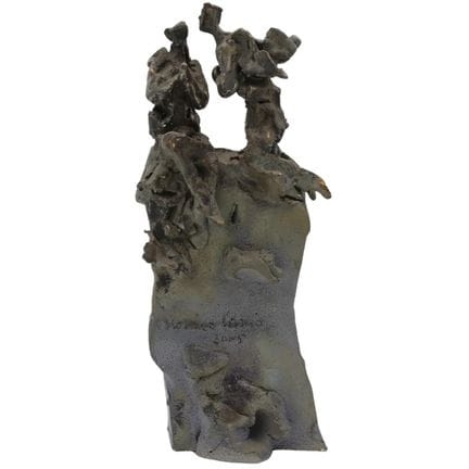 Lorenzo Cascio (1940) "Caricature Figures" Glazed 
