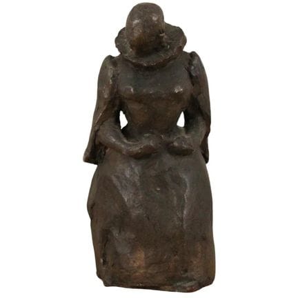 20th-century Italian sculptor, "Female Figure," br