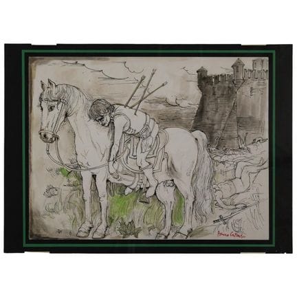 Bruno Caruso (1927–2018) “The End of the Knight” I