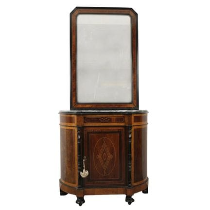 Servante avec miroir en palissandre et érable incr