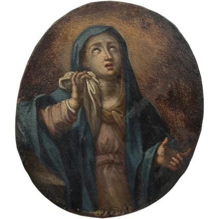 École sicilienne du XVIIIe siècle « Vierge des Dou
