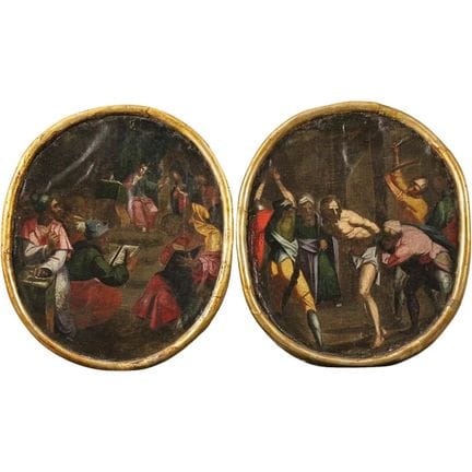École sicilienne du XVIIIe siècle « Scènes sacrées