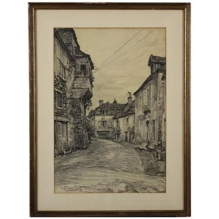 Pietro De Francisco (1873–1969) "CArennac" Drawing