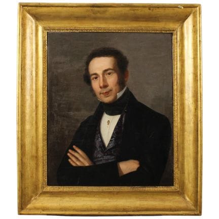 Giuseppe Patania (1780/1852)  « Portrait d'un nobl