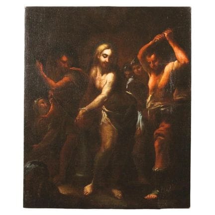 École toscane du XVIIIe siècle « La flagellation d