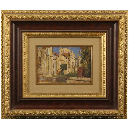 Pietro De Francisco (1873–1969) “View of Dives” Sm