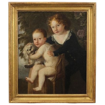 École française de la fin du XVIIIe siècle « Enfan