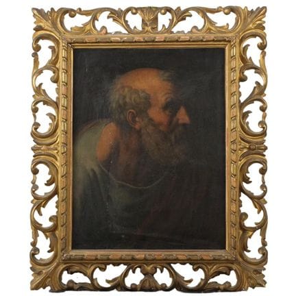 École d'Andrea del Sarto « Figure de saint »  Pein