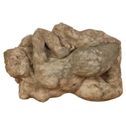 19th-century French sculptor "Nude of a Woman" Mar