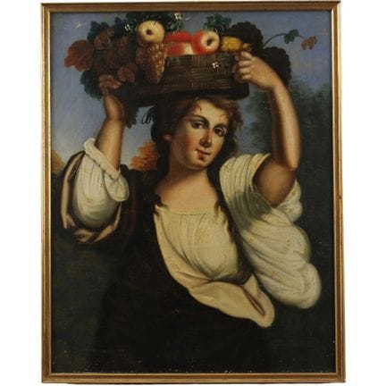 Venetian School of the 19th century "Bearer of Fru