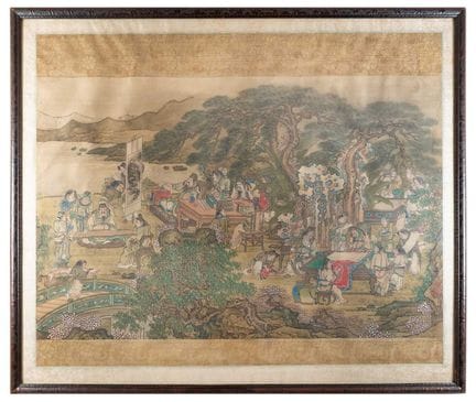 École chinoise (XIXe siècle) Personnalités et serv