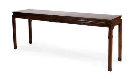 Table de service ou d'autel chinoise en bois dur d