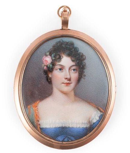 Charles Foot Tayler (act.1818-1853): Miniature Por