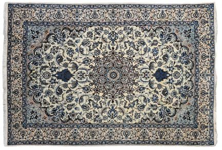Nain Rug Central Iran, Circa 1970 The ivory field 