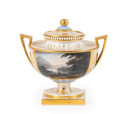 A Barr, Flight & Barr Worcester Porcelain Vase and