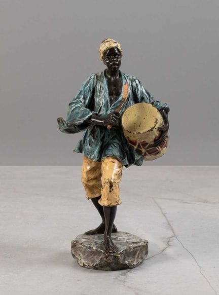 Franz Xavier Bergmann (1861–1936): Eine kaltbemalt