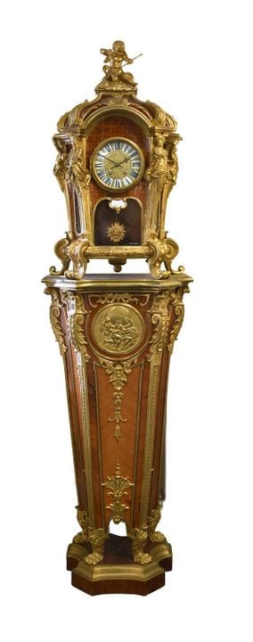 A Good French Ormolu Mounted Kingwood and Mahogany