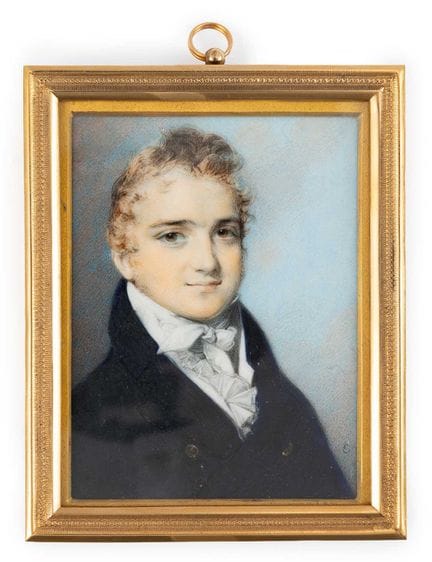 George Engleheart (1750-1829): Miniature Portrait 