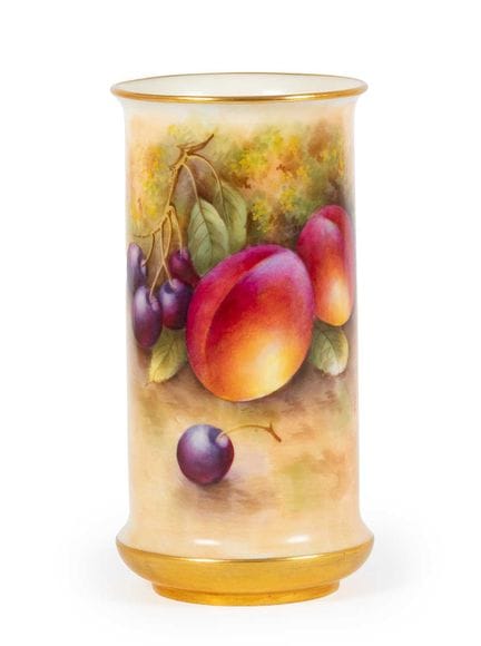 A Royal Worcester Porcelain Vase, by Edward Townse
