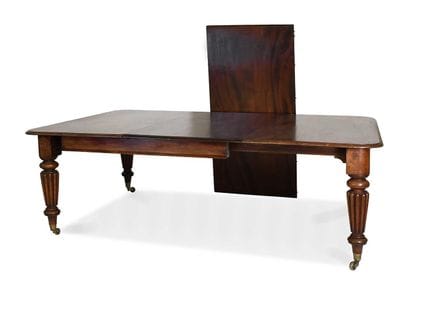 A Victorian Mahogany Extending Dining Table, circa