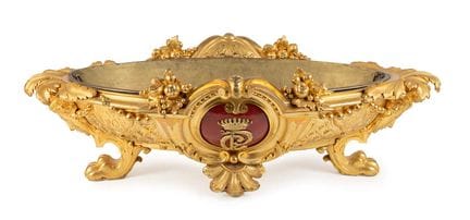 Ein Tischschmuckstück im Stil Napoleons III. aus v
