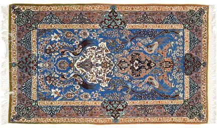 Fine Isfahan Rug Central Iran, Circa 1975 The fiel
