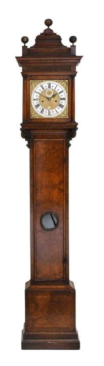 A Good Walnut Eight Day Longcase Clock, signed Jos