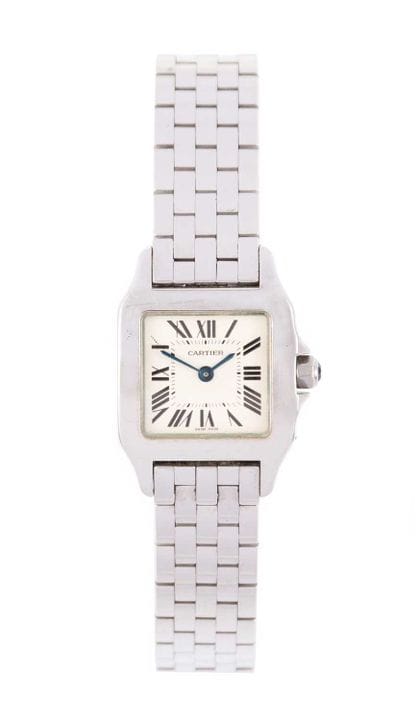 Cartier: orologio da polso da donna in acciaio ino