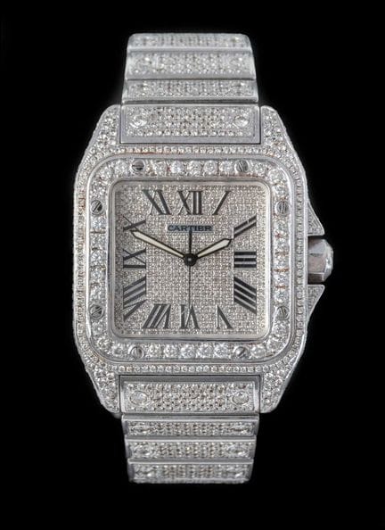 Cartier: orologio da polso automatico con secondo 