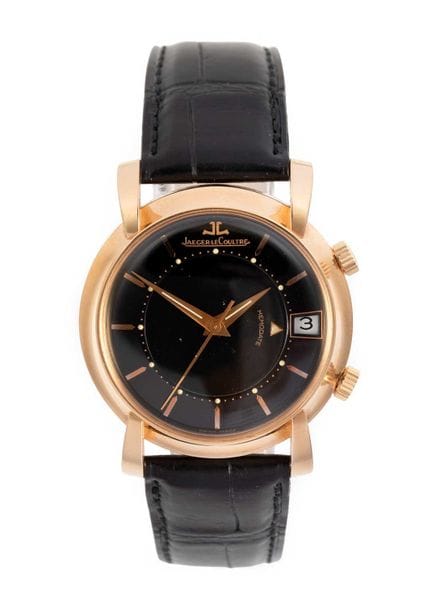 Jaeger LeCoultre: orologio da polso in oro rosa 18