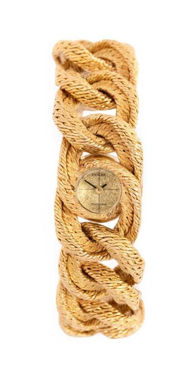 Rolex: un raro orologio da polso da donna in oro b