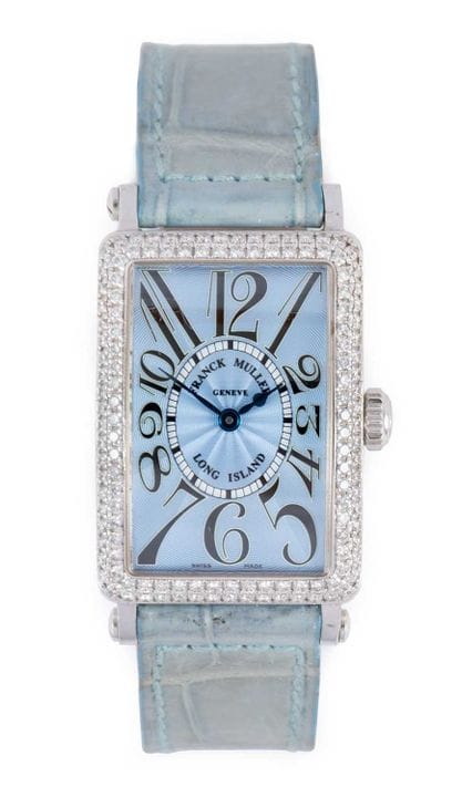 Franck Muller: orologio da polso in oro bianco 18 
