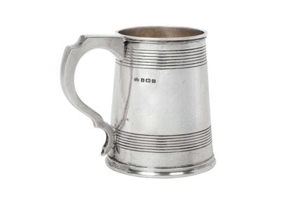 in the George III style, tapering cylindrical and 