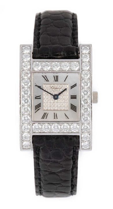 Chopard: orologio da polso da donna in oro bianco 
