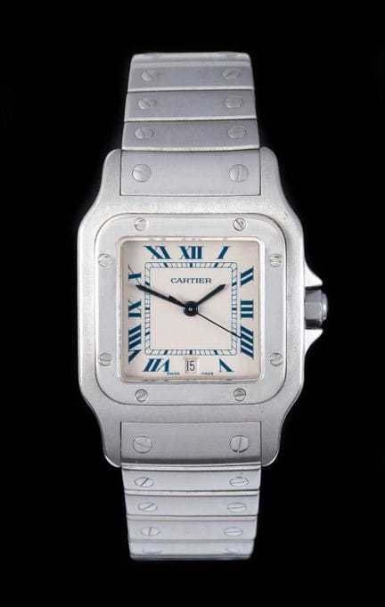 Cartier: orologio da polso in acciaio inossidabile