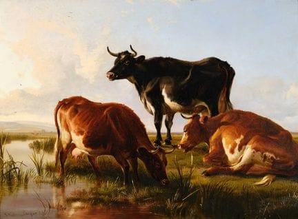 Thomas Sidney Cooper, CVO, RA (1803-1902) « Du bét