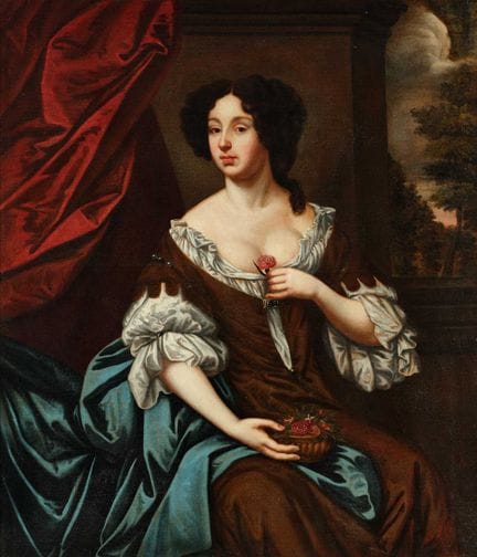 Follower of Sir Peter Lely (1618-1680) Portrait of