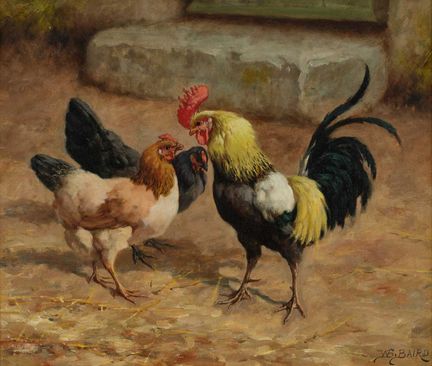 William Baptiste Baird (1847-1917) American Cocker