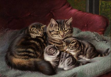 Horatio Henry Couldery (1832-c.1893) "Happy Family