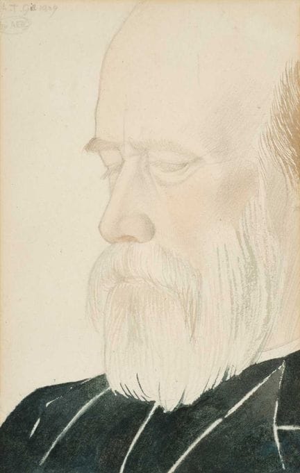 Eric Gill ARA, RDI (1882-1940) "A T Gill", (the ar