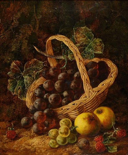 George Clare (1830-1900) Nature morte représentant